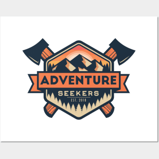 Adventure Seekers Posters and Art